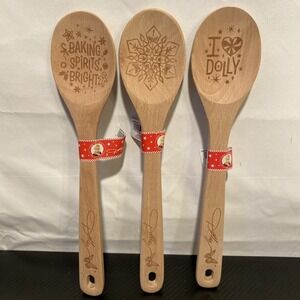 Dolly Parton‎ Official Wooden Spoons! Holiday Christmas Cooking Dolly Parton New